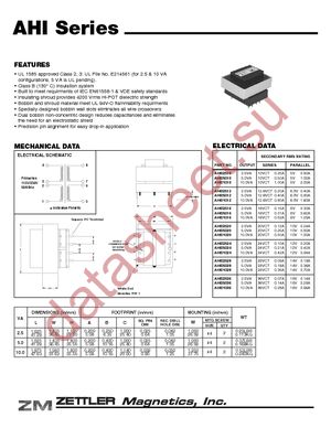 AHI05020 datasheet  